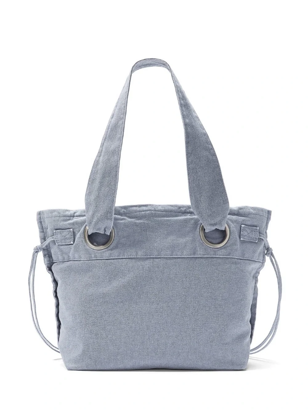 PINK Victoria's Secret Denim Flat Bottom Tote with Free Towel